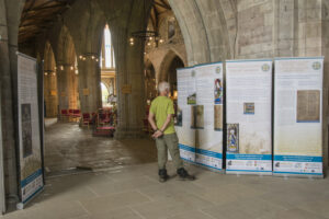 Exhibition in St Asaph Cathedral